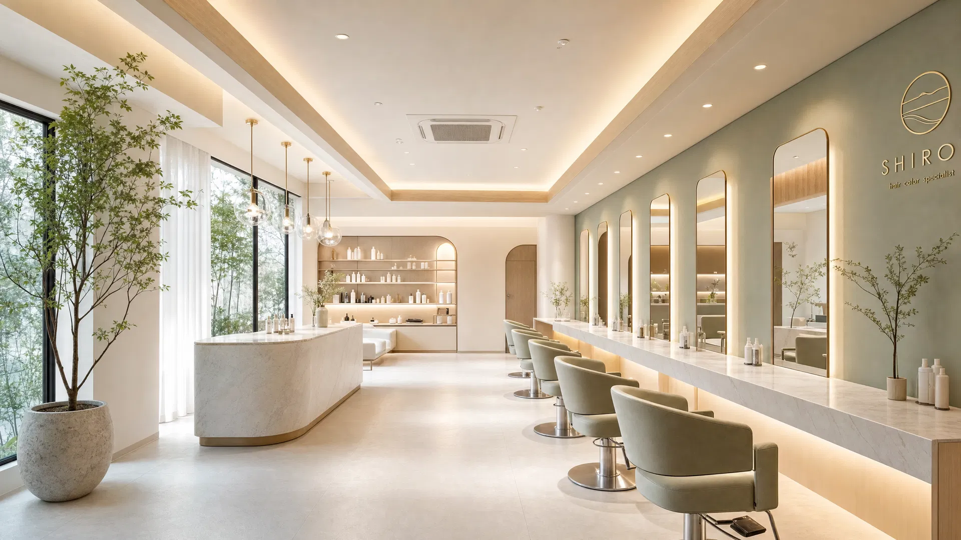 カラーのちから 店内